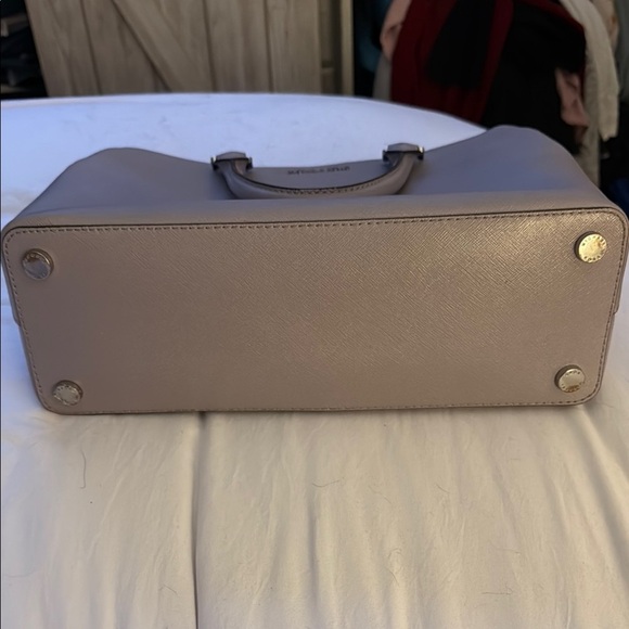 Michael Kors lilac Satchel Structured Saffiano Leather - Picture 2 of 11